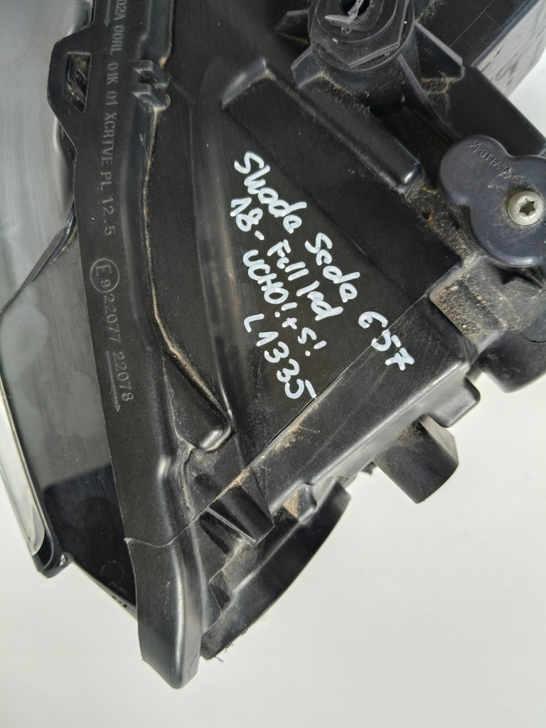 Frontscheinwerfer Skoda Scala 657941015A Full LED Links Scheinwerfer Headlight SCH7347723807pr
