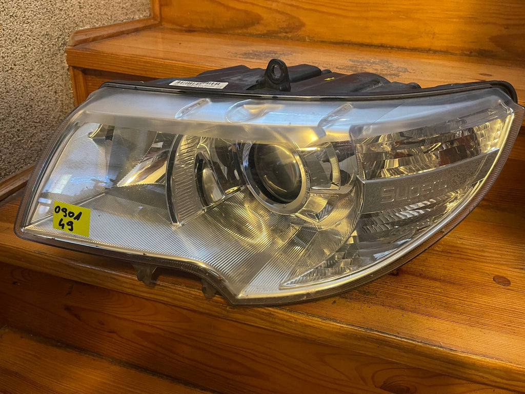 Frontscheinwerfer Skoda Superb II 3T1941015 Links Scheinwerfer Headlight
