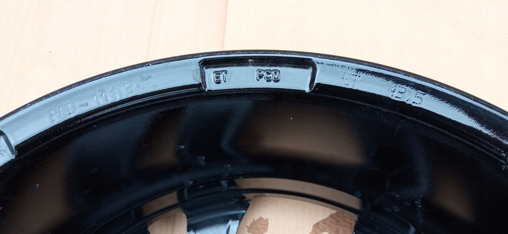 1x Alufelge 17 Zoll 7.0" 5x114.3 43 5ET 124R-001565 Rim Wheel