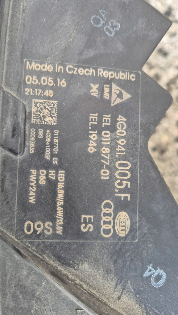 Frontscheinwerfer Audi A6 C7 4G0941005F Xenon Links Scheinwerfer Headlight SCH9837783845wy