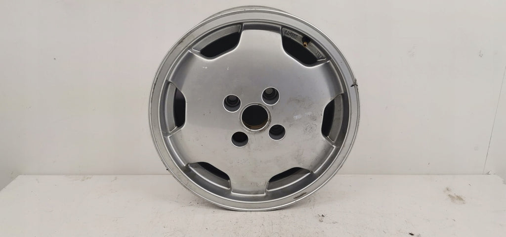 1x Alufelge 15 Zoll 6.0" 4x108 37ET Silber 895601025 Audi Coupe Rim Wheel