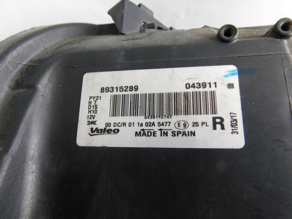 Frontscheinwerfer BMW 1 E88 E81 E82 E87 89315289 Xenon Rechts Headlight SCH5493313974tv