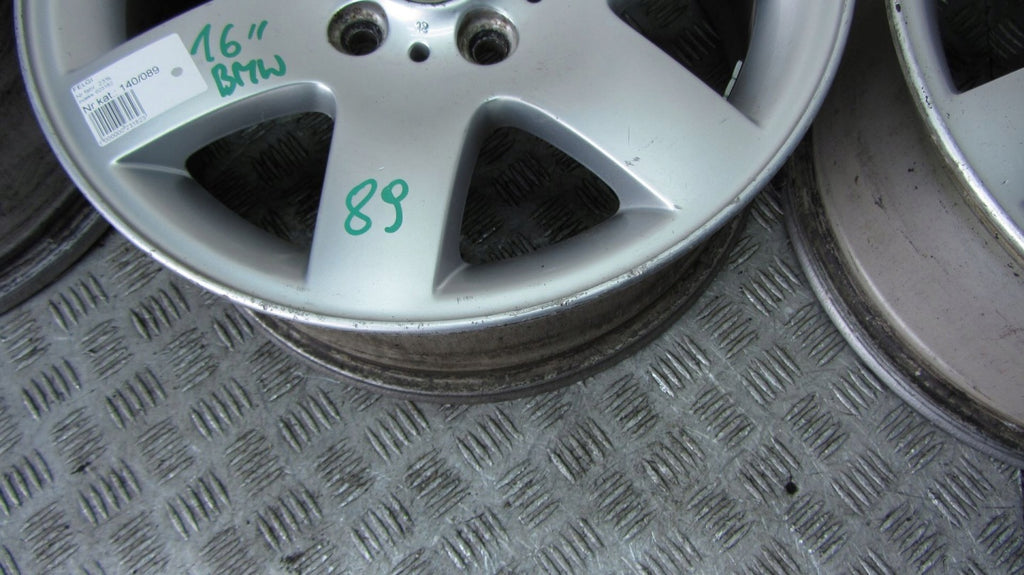 4x Alufelge 16 Zoll 7.0" 5x120 47ET 1094498 BMW Rim Wheel FEL5952699129nw