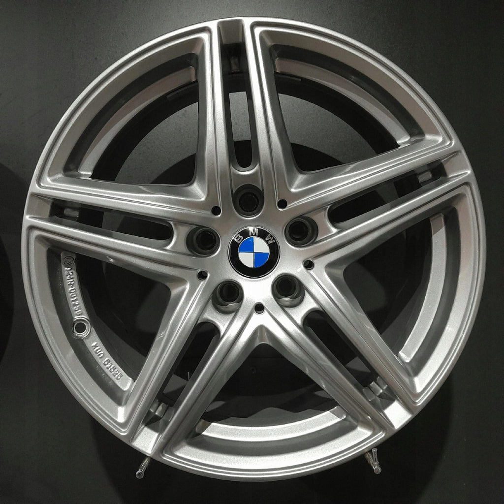 4x Alufelge 17 Zoll 7.5" 5x112 27ET Glanz Silber BMW 3 G21 G20 Rim Wheel FEL8501388990vr