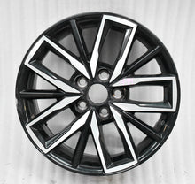 Laden Sie das Bild in den Galerie-Viewer, 1x Alufelge 17 Zoll 7.5" 5x114.3 40ET Glanz Schwarz PW457-02008 Toyota Corolla FEL1907482916oh
