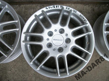 Laden Sie das Bild in den Galerie-Viewer, 1x Alufelge 15 Zoll 6.5&quot; 5x100 50ET Glanz Silber 7701410819 Renault Rim Wheel