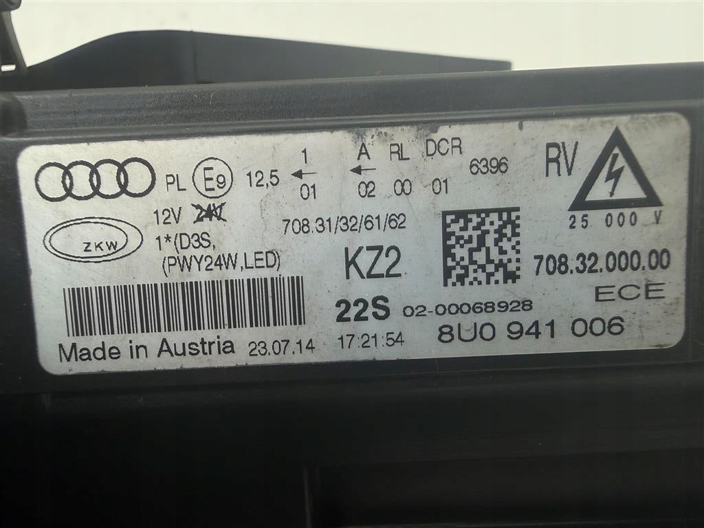 Frontscheinwerfer Audi Q3 8U0941006 Rechts Scheinwerfer Headlight SCH2964387308zz