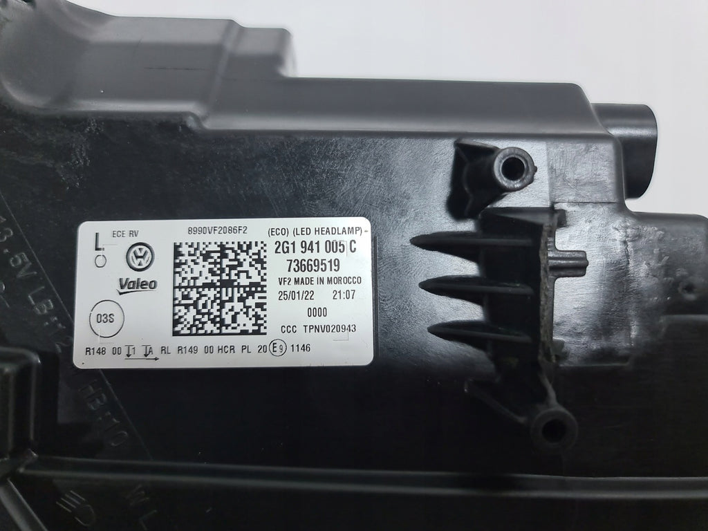 Frontscheinwerfer VW Polo 2G1941005C LED Links Scheinwerfer Headlight SCH3371414721sv