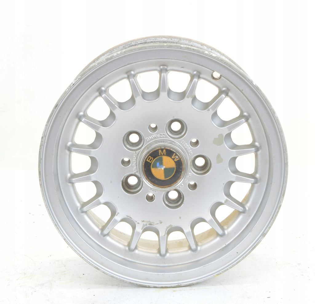 1x Alufelge 14 Zoll 6.0" 5x120 Silber 1125695 BMW 1 Rim Wheel FEL2548863786va