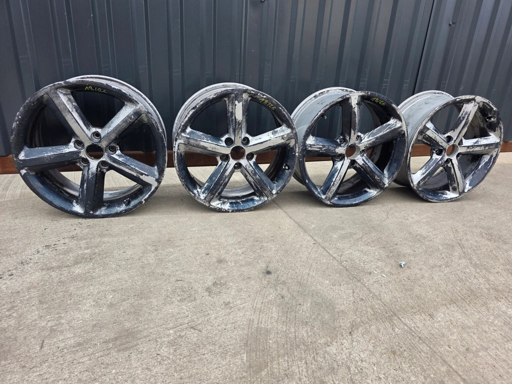 4x Alufelge 18 Zoll 8.0" 5x112 47ET Glanz Silber 8K0601025Q Audi I Rim Wheel FEL8135906133fp