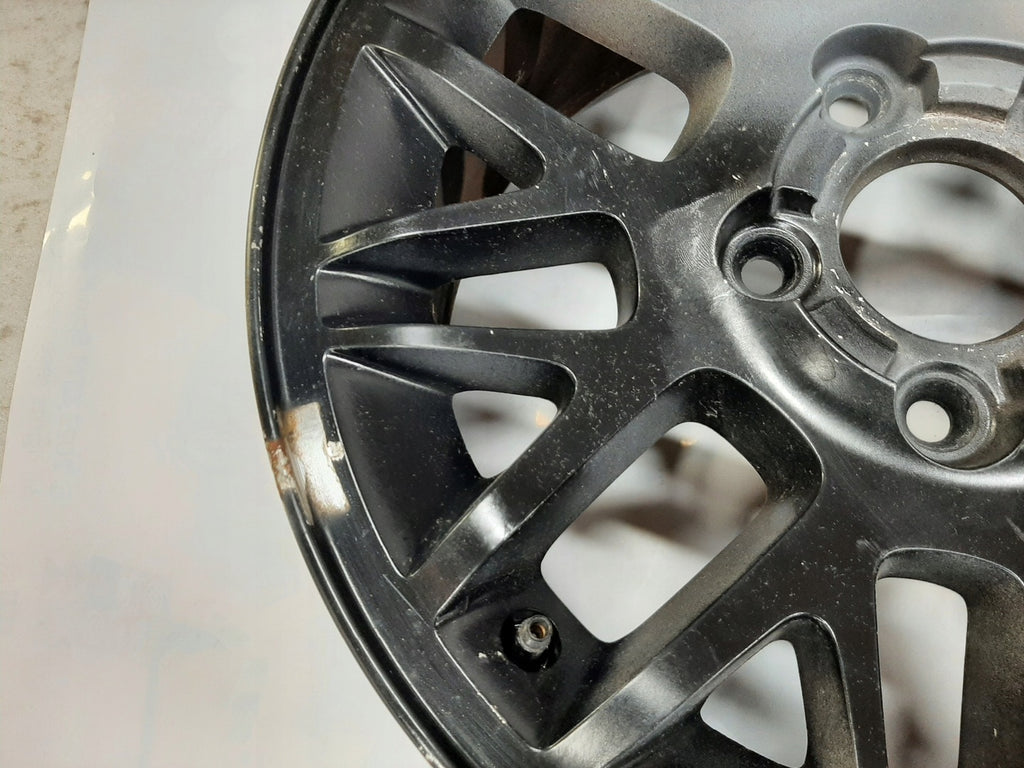 1x Alufelge 17 Zoll 7.5" 5x127 50 5ET Matt Schwarz 5HF54 Jeep Cherokee Wj