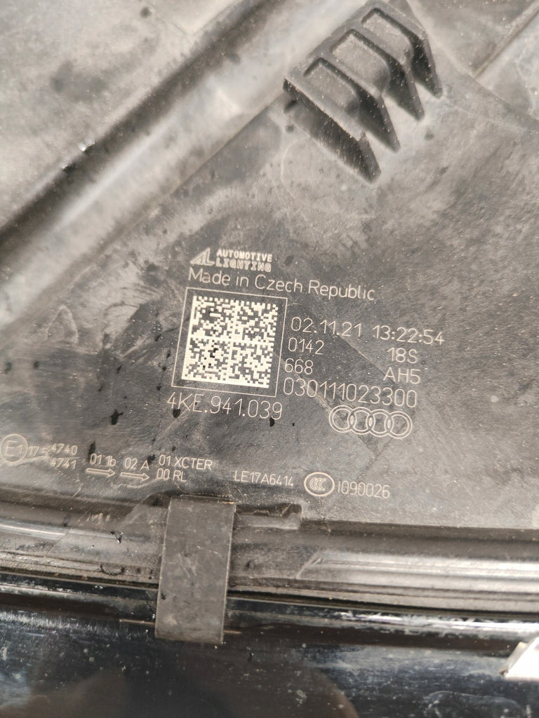 Frontscheinwerfer Audi E-Tron 4KE941039 LED Links Scheinwerfer Headlight SCH3354962653jk