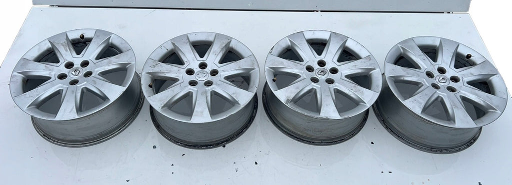 4x Alufelge 18 Zoll 7.5" 5x108 50ET Silber 8200065794 Renault Espace Iv FEL7405272427za