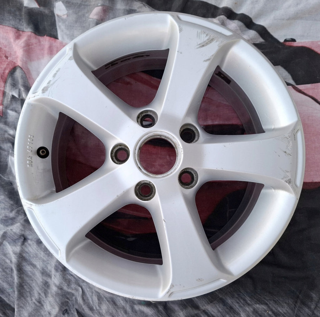 1x Alufelge 15 Zoll 6.5" 5x112 50ET Glanz Silber 1T1071495A VW Touran 1t1 FEL7322732740sg