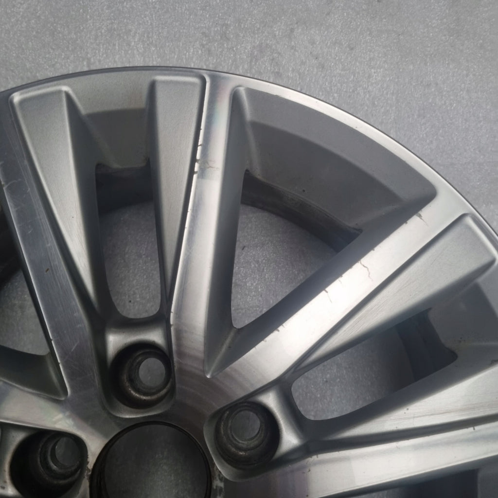1x Alufelge 15 Zoll 6.0" 5x100 40ET Glanz Silber 6R0601025R VW Polo 6r Rim Wheel FEL7269037789hc