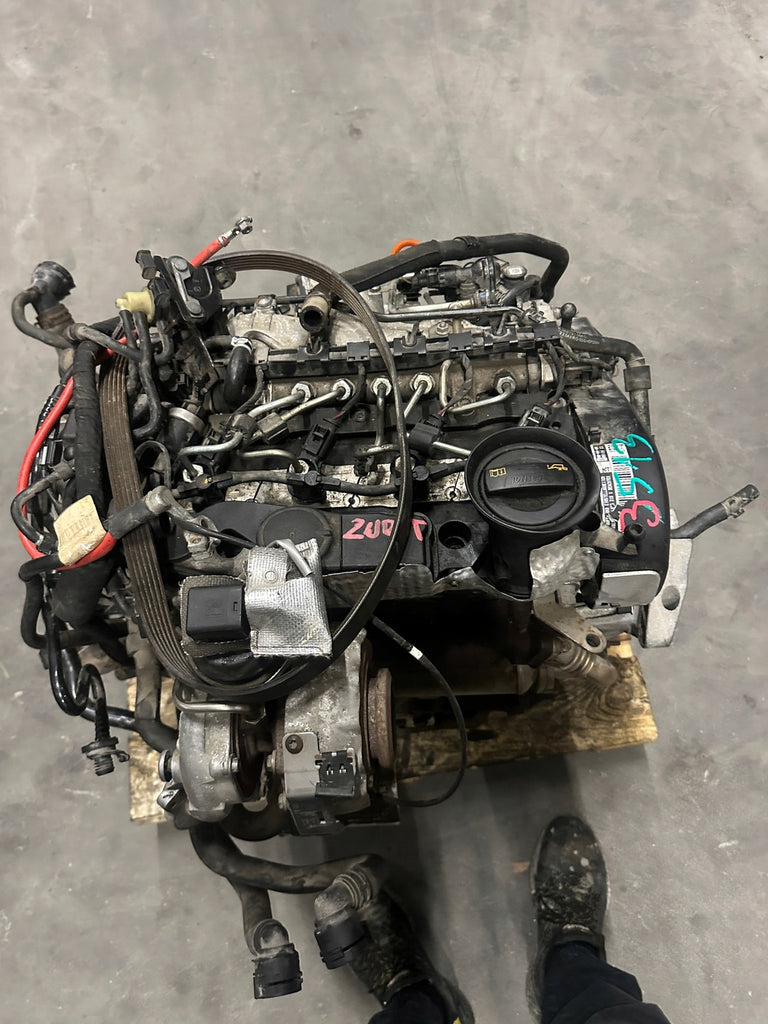 Motor Audi VW A3 Passat CBA 2.0 TDI 146TKm 2009 Diesel Engine Komplett