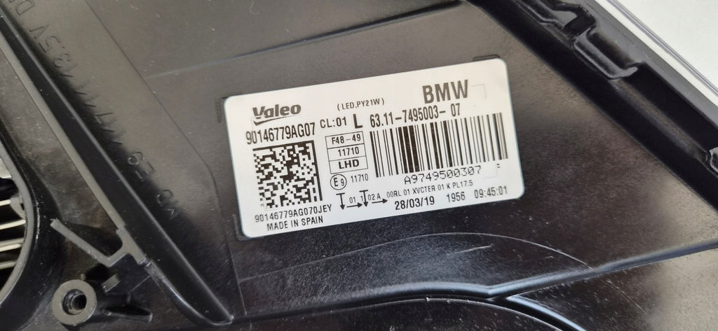 Frontscheinwerfer BMW X1 F48 63117495003-07 Full LED Links Headlight SCH4294907331wb