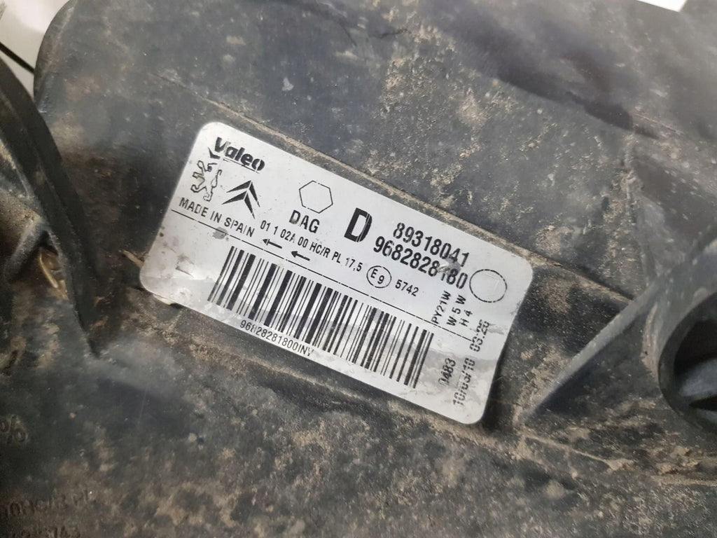Frontscheinwerfer Citroën Berlingo 9682828180 Rechts Scheinwerfer Headlight SCH2735809150zo