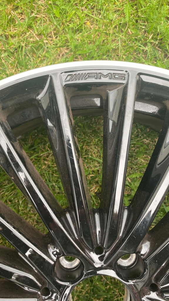 1x Alufelge 19 Zoll 7.5" 5x112 49ET Glanz Schwarz A1774014200 Mercedes-Benz FEL3983853958kj