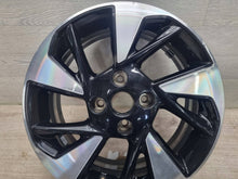 Laden Sie das Bild in den Galerie-Viewer, 1x Alufelge 16 Zoll 6.5" 4x108 32ET Glanz Schwarz 9833892580 Opel Corsa F FEL5075820980gm