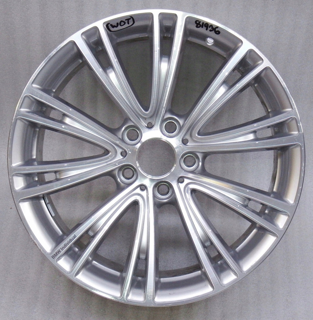 1x Alufelge 19 Zoll 8.0" 5x120 36ET Glanz Silber 7849066 BMW F30 Rim Wheel FEL3086827709yl