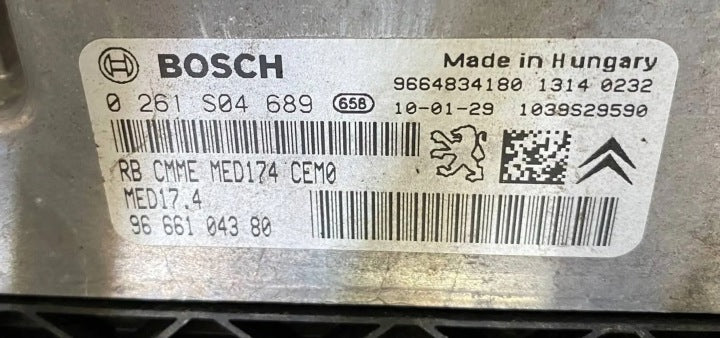 Motor Citroën Peugeot Ds3 308 I EP6 5F04 1.6 2011 Benzin Engine Komplett MOT4200226895sr
