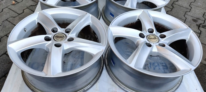 4x Alufelge 17 Zoll 7.5" 5x114.3 38ET Kia Rim Wheel FEL6098751682tl