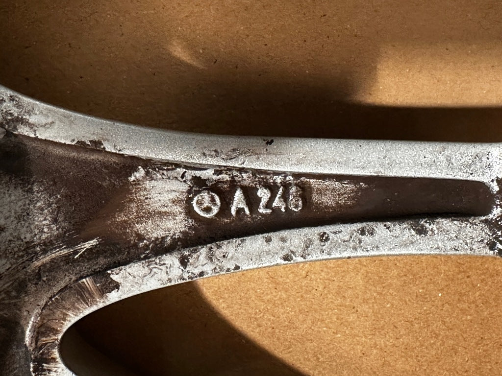 1x Alufelge 16 Zoll 6.5" 5x112 49ET A2464011302 Mercedes-Benz W246 Rim Wheel FEL3894854766rc