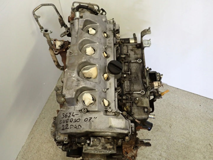 Motor Toyota Corolla Verso 2.2 136PS 100kW 209TKm 2004 Diesel Engine Unkomplett MOT9460464331ie