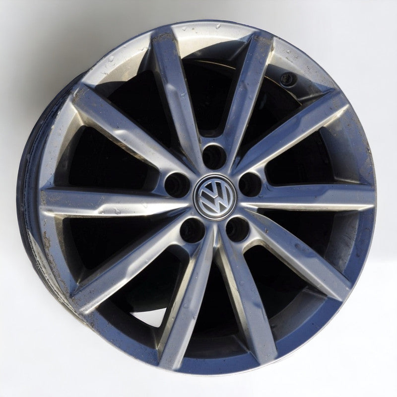 1x Alufelge 16 Zoll 7.0" 5x100 Vw Rim Wheel