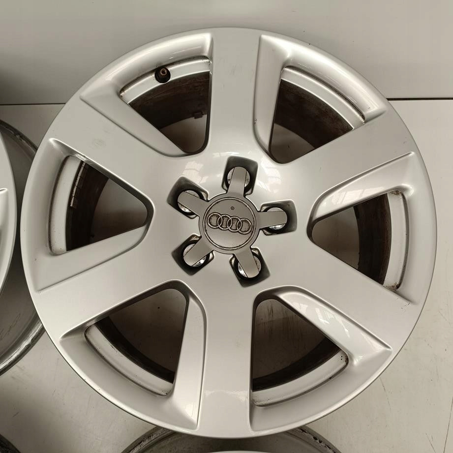 4x Alufelge 17 Zoll 7.5" 5x112 37ET Glanz Silber 4G0601025L Audi A6 Rim Wheel FEL2105206552mj