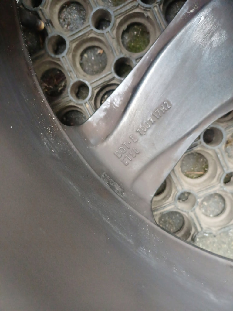 1x Alufelge 17 Zoll 7.0" 5x108 50ET Matt Graphit 31347131 Volvo V40 Rim Wheel FEL3386787853bi