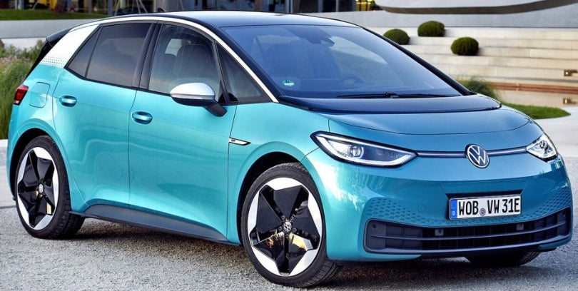 4x Alufelge 20 Zoll 7.5" 5x112 44ET Glanz Schwarz 10A601025B VW Golf Rim Wheel FEL5856715788be