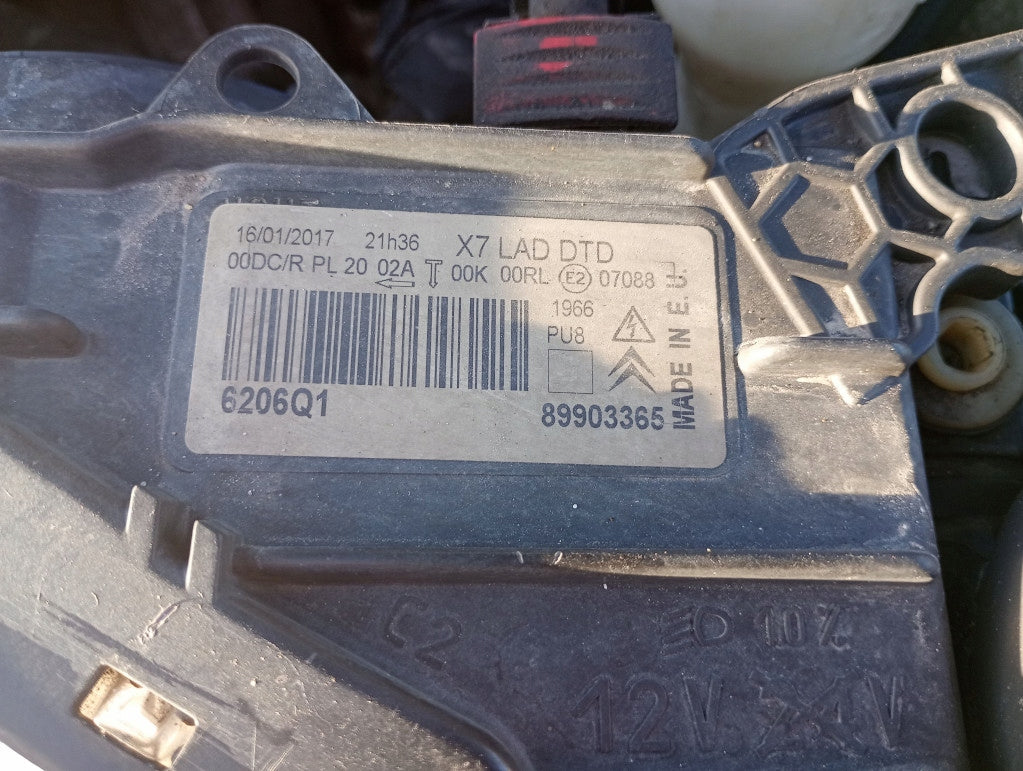 Frontscheinwerfer Citroën C5 III 89903365 Xenon Rechts Scheinwerfer Headlight