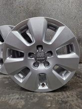 Load image into Gallery viewer, 1x Alufelge 16 Zoll 7.5&quot; 5x112 37ET Glanz Silber 4G0601025 Audi Rim Wheel