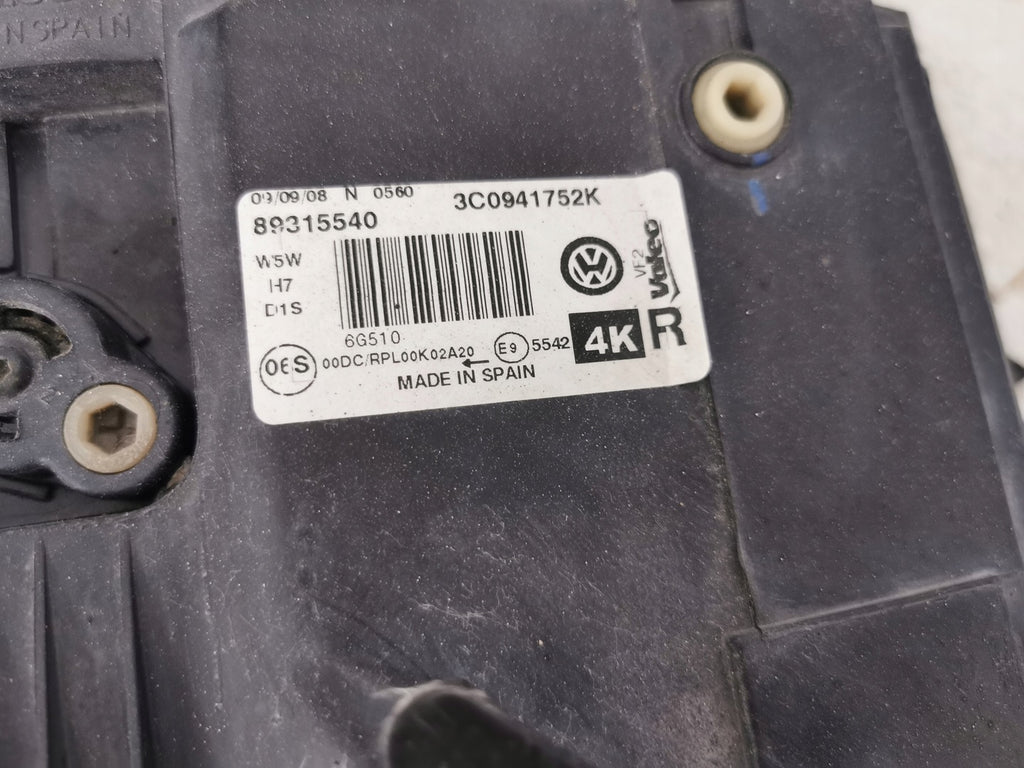 Frontscheinwerfer VW Passat 3C0941752G 3C0941751 Xenon Rechts oder Links SCH3309401005pq