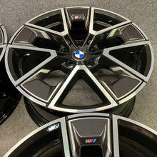 Laden Sie das Bild in den Galerie-Viewer, 4x Alufelge 18 Zoll 8.5" 5x112 36ET Glanz Schwarz 8747286 BMW I4 Rim Wheel FEL1507402875sr
