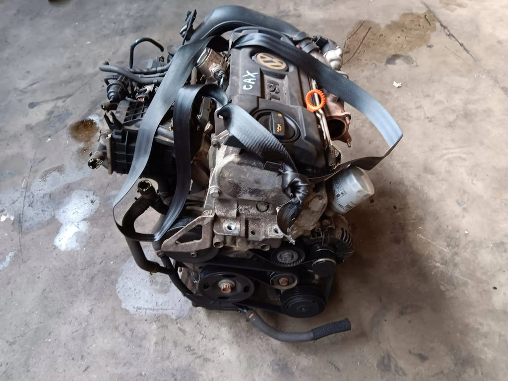 Motor Seat Skoda VW CAX 1.4 TSI 2012 Benzin Engine Komplett