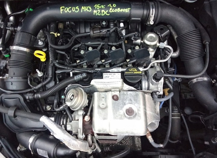 Motor Ford Focus M2DC 1.0 100PS 74kW 86TKm Engine Komplett MOT1074622208bi