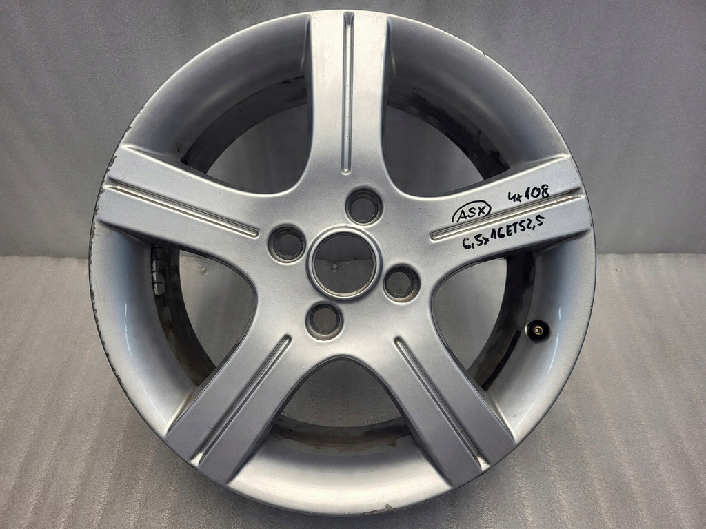 1x Alufelge 16 Zoll 6.5" 5x114.3 52 5ET 9965-686560 9965686560 Mazda Cx3 Cx-3