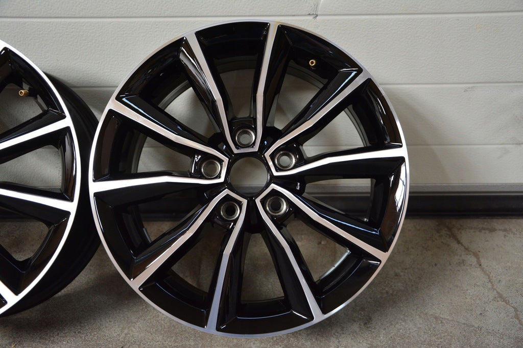 1x Alufelge 16 Zoll 6.5" 5x112 46ET Glanz 5ED601025C 5ED601025K Skoda Octavia FEL9988013230ef