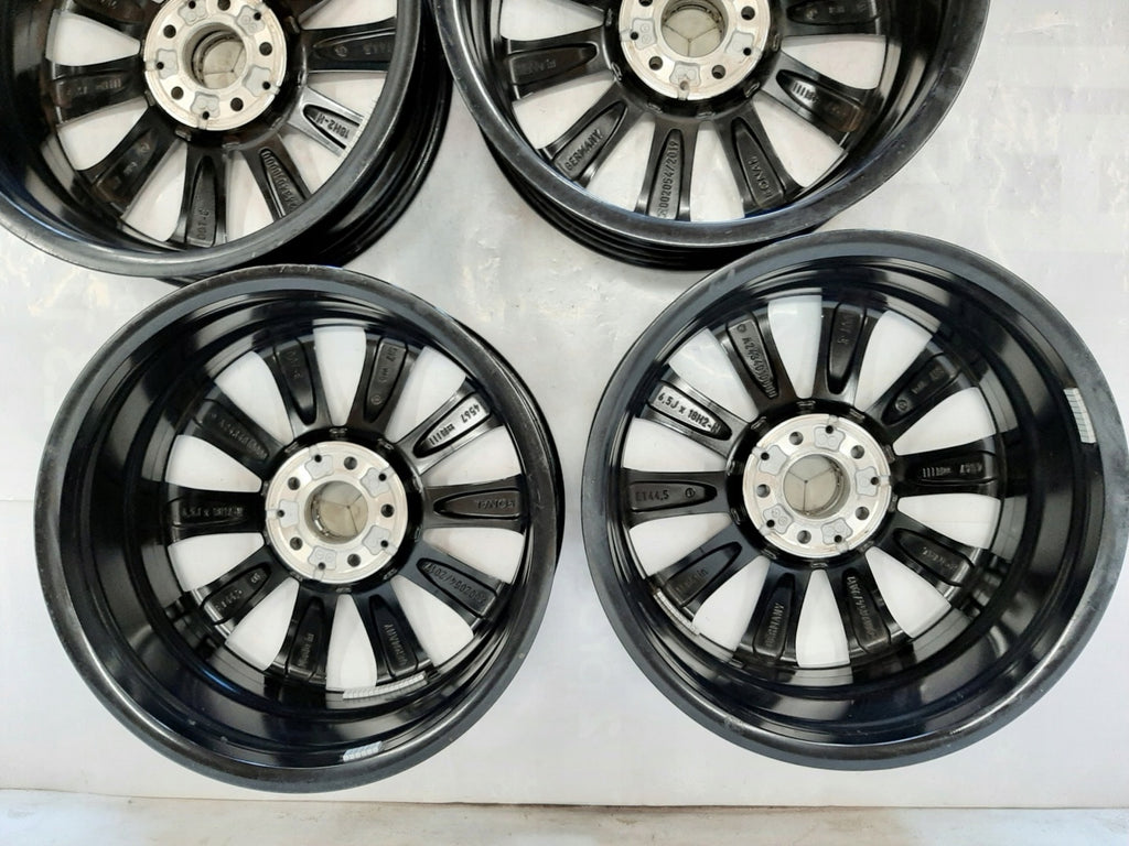 4x Alufelge 18 Zoll 6.5" 5x112 44 5ET A2434010000 Mercedes-Benz Eqa Rim Wheel FEL4490491541ez