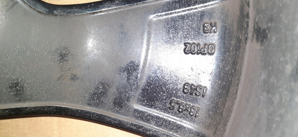 1x Alufelge 18 Zoll 8.5" 5x115 49ET Glanz Schwarz 39096045 Opel Insignia B