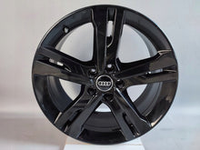 Laden Sie das Bild in den Galerie-Viewer, 1x Alufelge 19 Zoll 8.0" 5x112 39ET Glanz Schwarz 4K0071499 Audi A6 C8 Rim Wheel FEL2430933329ok