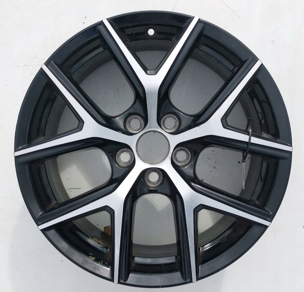 1x Alufelge 18 Zoll 7.5" 5x114.3 45ET Glanz Schwarz Toyota Rim Wheel FEL8478726083lf