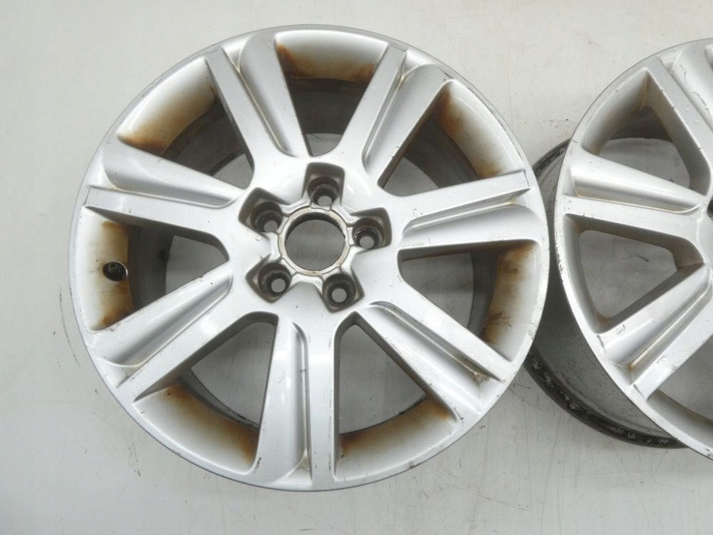 4x Alufelge 17 Zoll 7.5" 5x112 45ET Glanz Silber 8K0601025B Audi A4 B8 Rim Wheel FEL8847713526ne