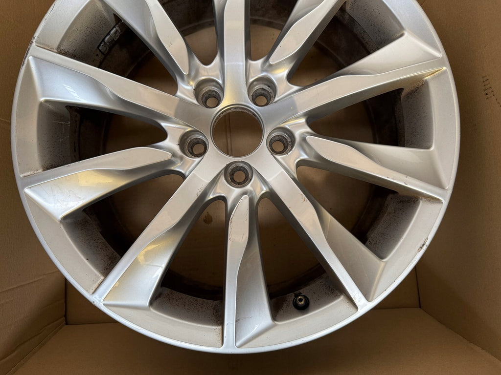 1x Alufelge 18 Zoll 8.0" 5x108 42ET Glanz 31362840 Volvo S60 V60 S90 V90