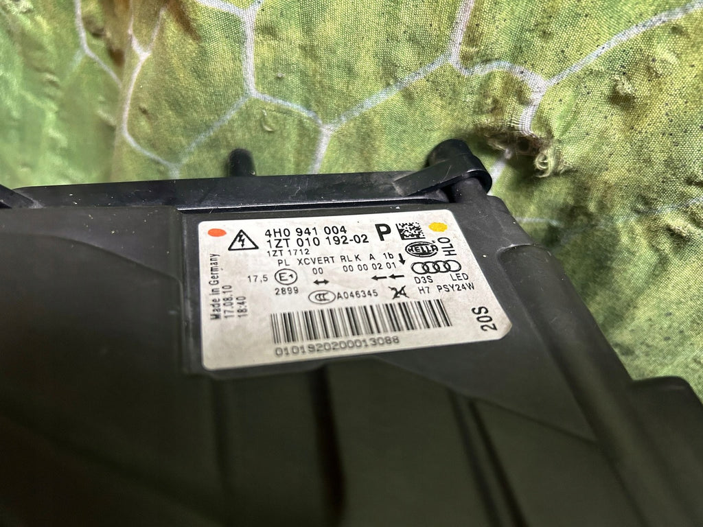 Frontscheinwerfer Audi A8 4H0941004 Xenon Rechts Scheinwerfer Headlight SCH9857812202py