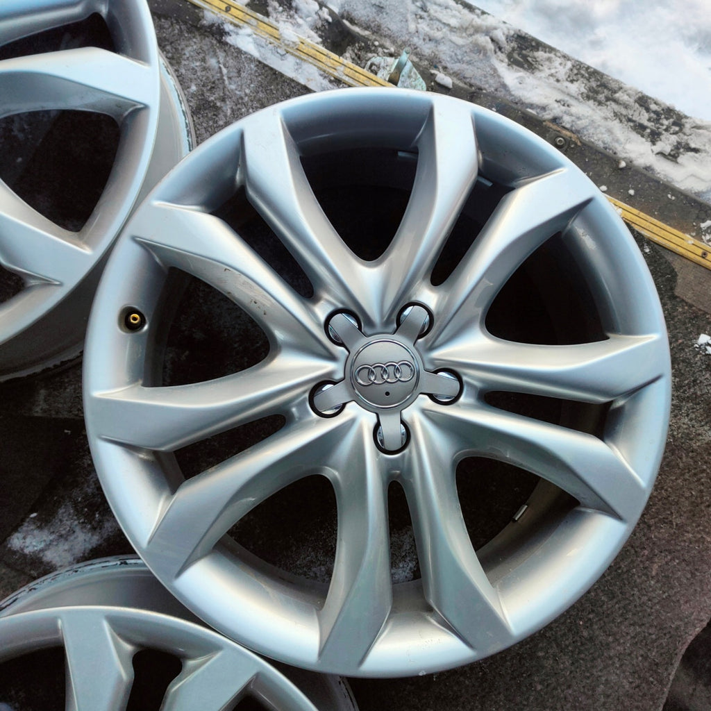 4x Alufelge 19 Zoll 7.0" 5x112 37ET Glanz Silber 8R0601025 Audi A5 A6 Rim Wheel FEL3550970429wk