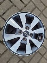 Laden Sie das Bild in den Galerie-Viewer, 1x Alufelge 14 Zoll 5.0" 4x100 49ET 52910-1Y390 Kia Rio Rim Wheel FEL8332743162hp